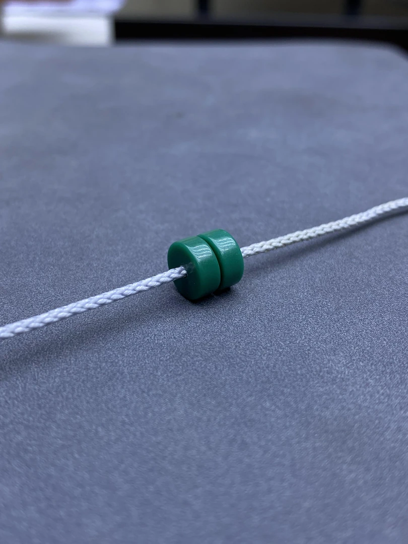 高瓷高抛玉化蓝绿色直切隔片珠地狱色（科技产品）手工雕刻配饰珠