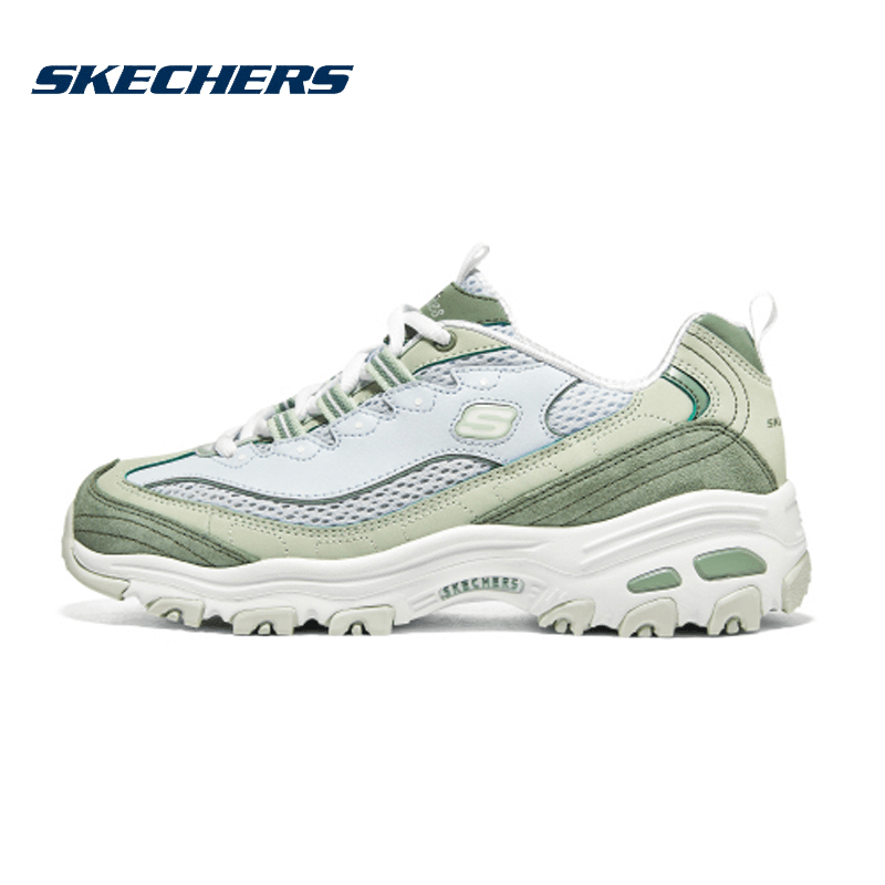 【薄荷曼波】斯凯奇熊猫鞋女鞋小冰熊夏季款厚底休闲鞋透气运动鞋