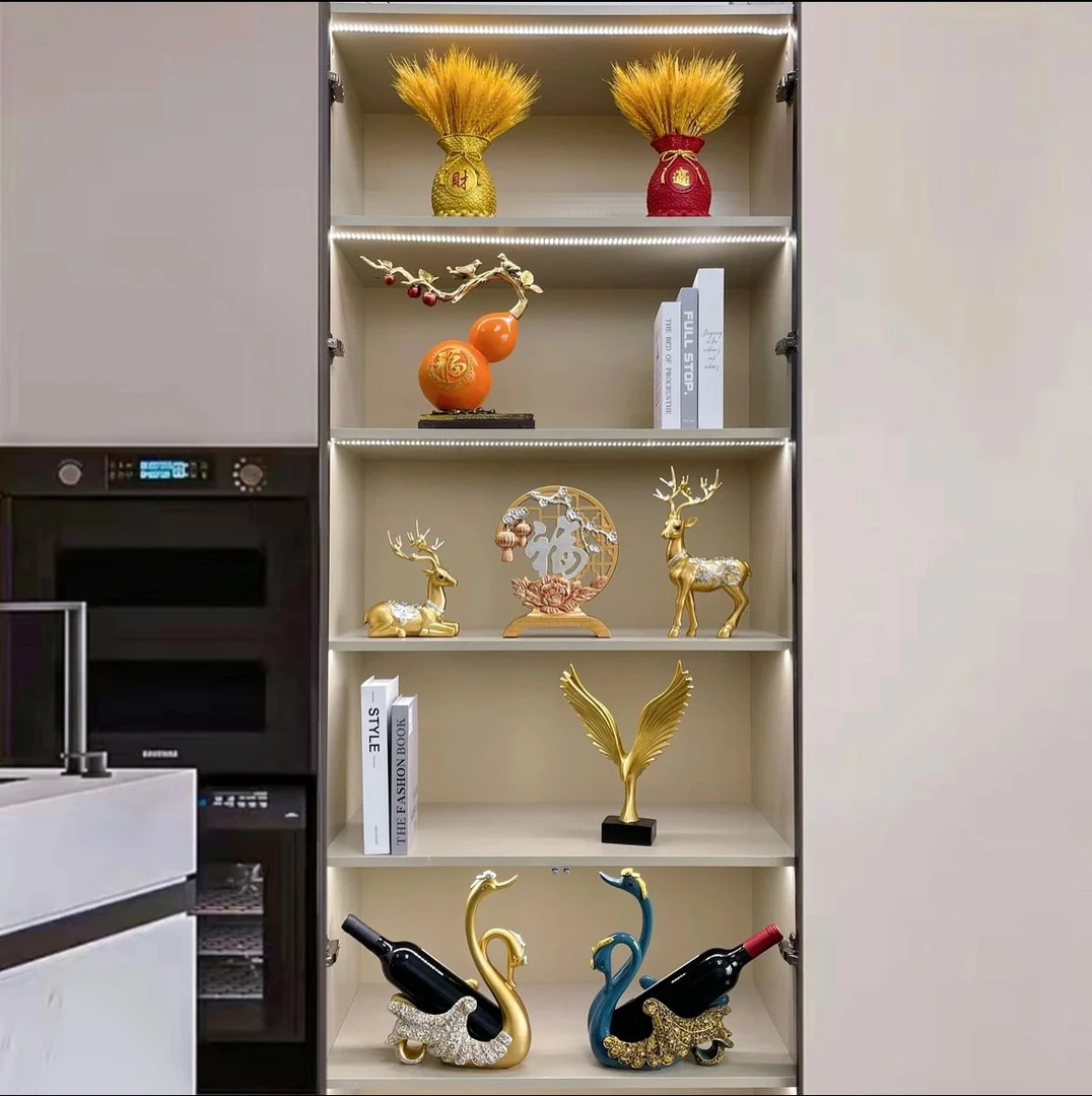 家居摆件套装酒柜电视柜玄关双开门乔迁搬家一站式大套餐高档中式