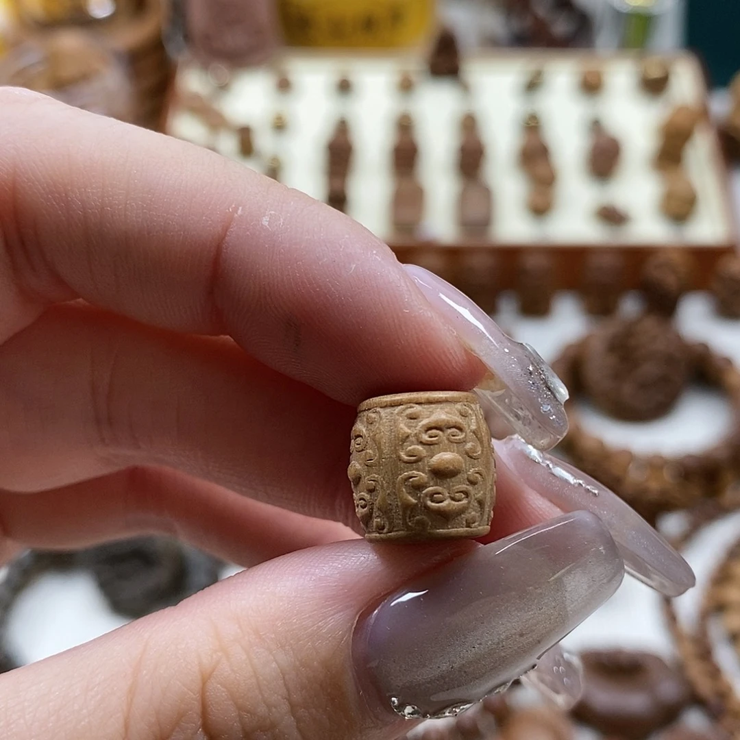 檀香木福利款筒珠