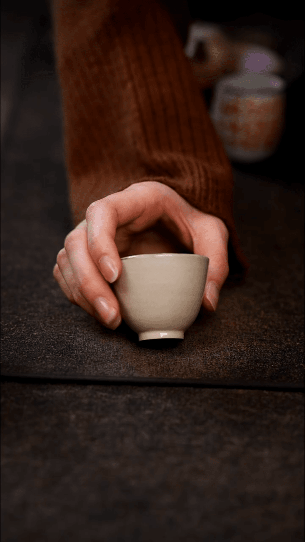 【闪购商品】陶瓷段康粉引福利小杯