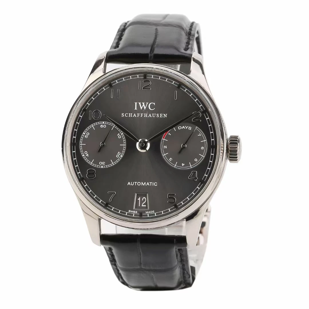 95新 IWC/万国 18k白金/折叠扣/42.3mm/工价178000