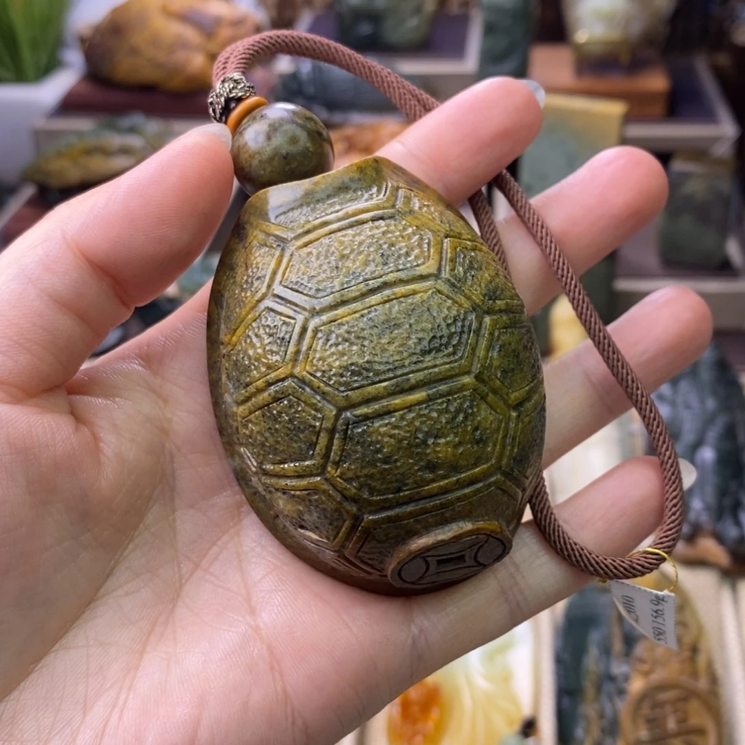 岫岩河磨玉（透闪石质玉）把件未镶嵌大****7