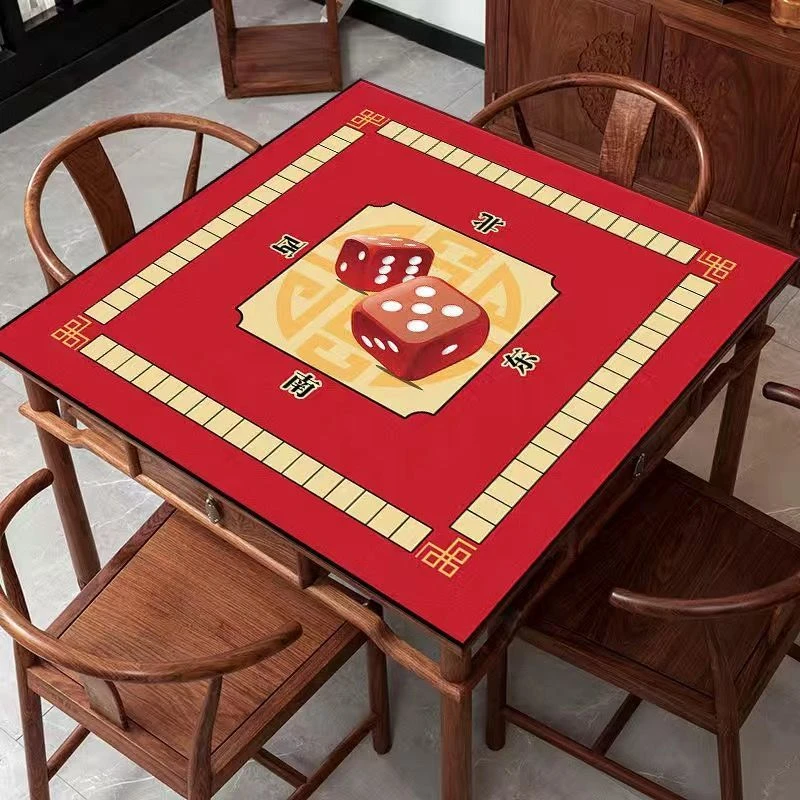 麻将垫防噪音正方形棋牌室大号垫子打扑克牌九加厚耐磨麻将毯垫