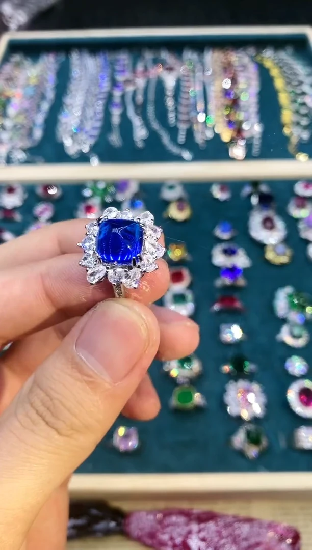 【闪购商品】蓝宝石戒指未镶嵌32