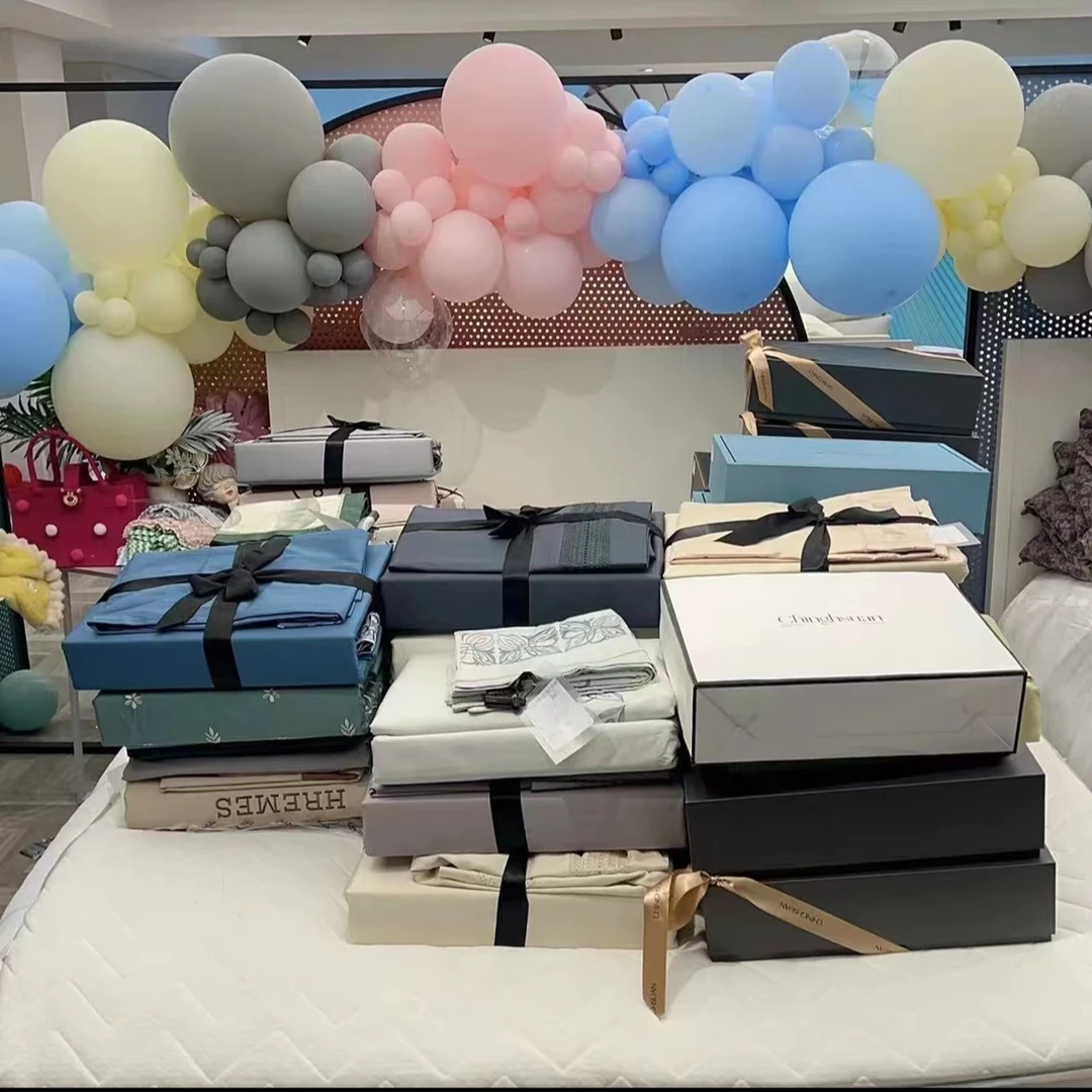 000-简约轻奢高档床上用品四件套