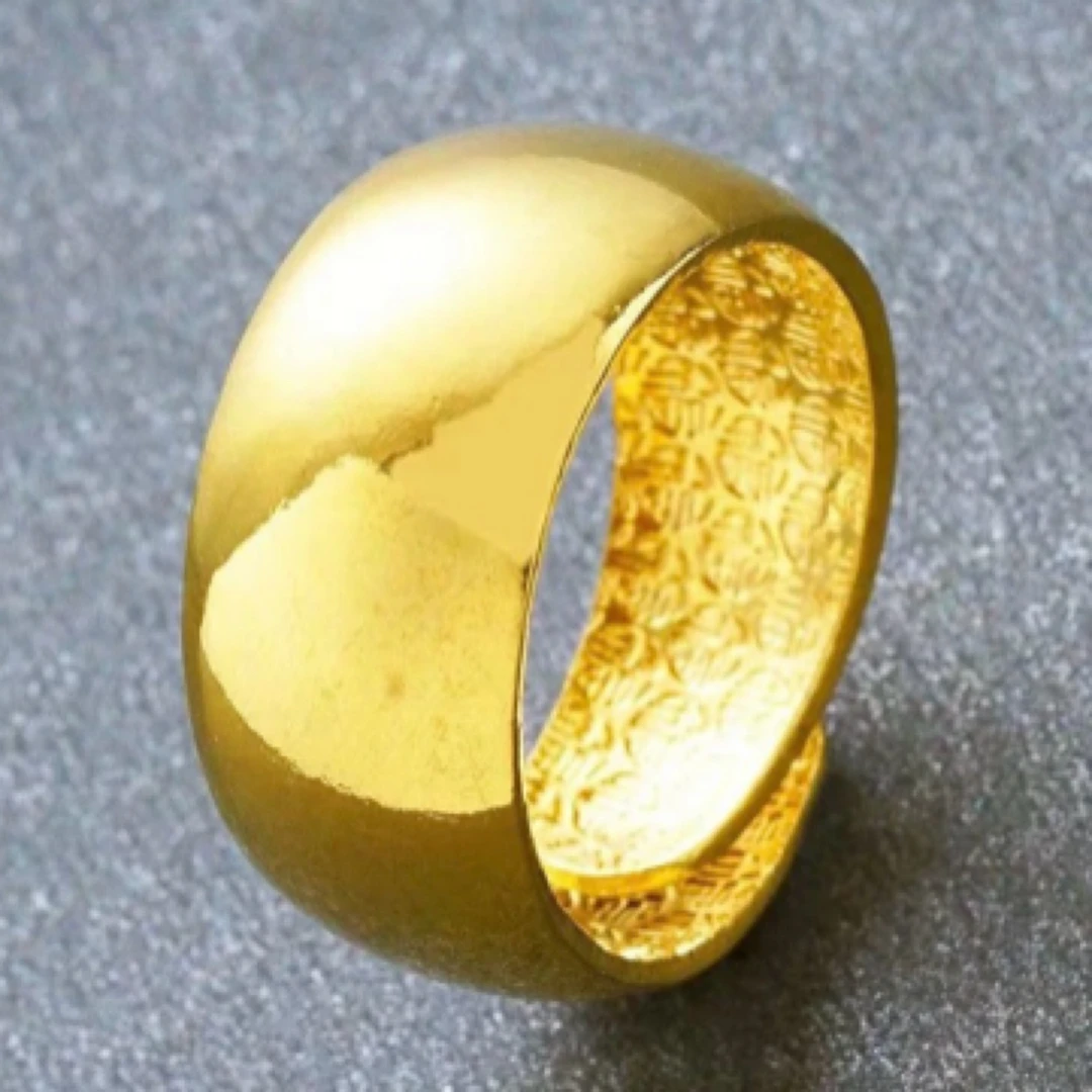 合金戒指 合金材质 大中小光面戒指