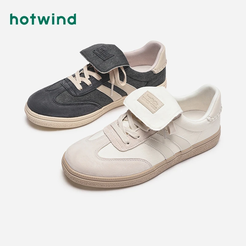 热风2024年春季新款男士时尚休闲鞋H14M4542