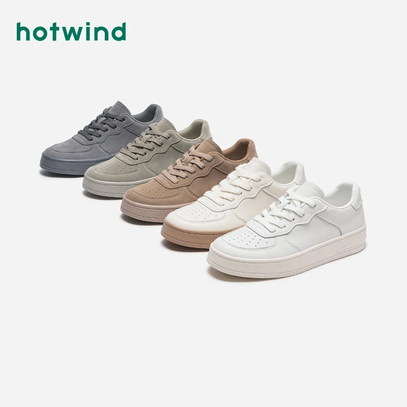 热风小白鞋男鞋2025年男士舒适透气经典低帮休闲板鞋H14M453104