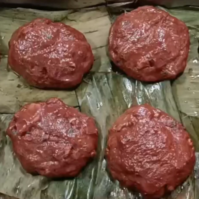 北川羌山手工250g“红红火火”-猪血馍馍2个