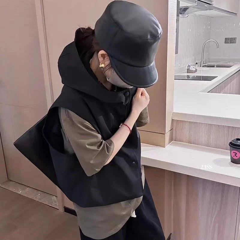 国潮牌机能风工装马夹ins百搭战术背心马甲新款2024春秋季外套潮