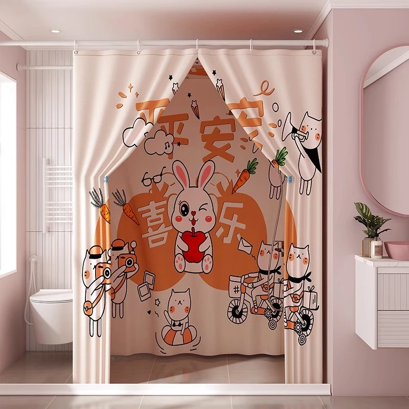 长方形浴罩洗澡浴帐大空间冬天家用保温保暖浴室卫生间简易家用