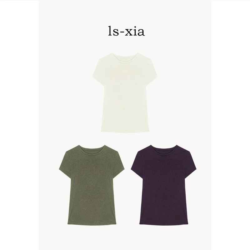 【自然而然】老钱质感T恤 定织竹节纱50亚麻50棉