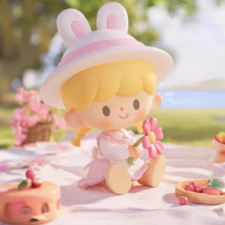 【拆盒】卓大王花花春游记系列潮玩盲盒手办摆件