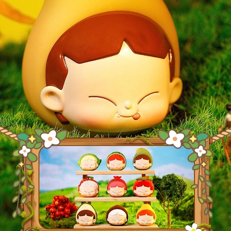 【拆盒】MIKA水果熟了系列潮玩盲盒手办