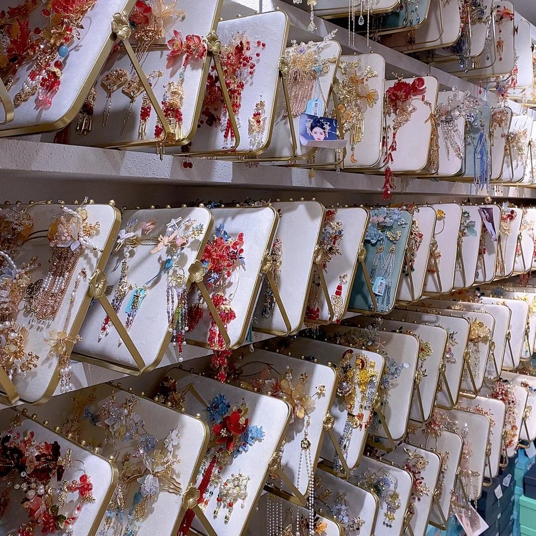 金钻新娘新款头饰代拍链接