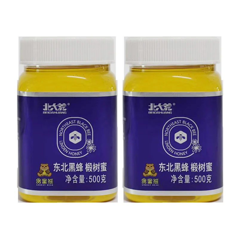 【专属】北大荒黑蜂椴树蜜500g正宗饶河成熟封盖深山纯蜂蜜