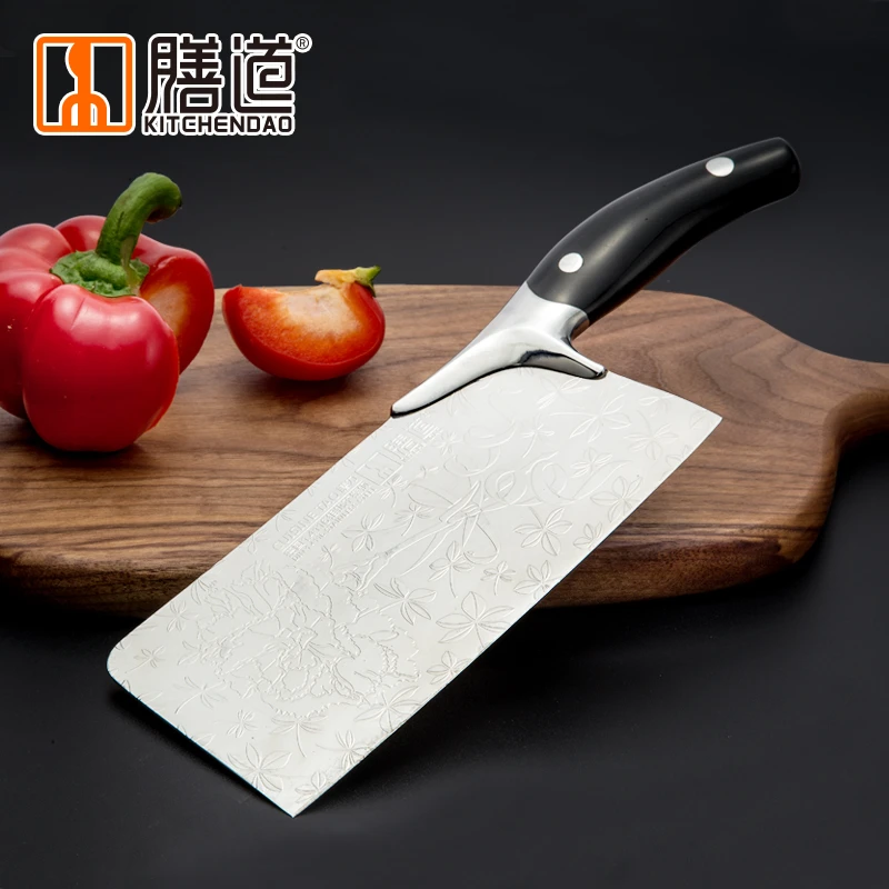 膳道家用切片菜刀 德国4116不锈钢家用切片菜刀 厨房切肉片刀具