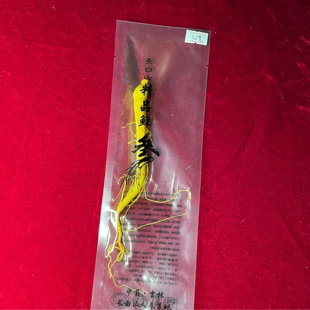 【直播间福利款】单棵含酒20克长白山保鲜参送长白山赤灵芝一朵