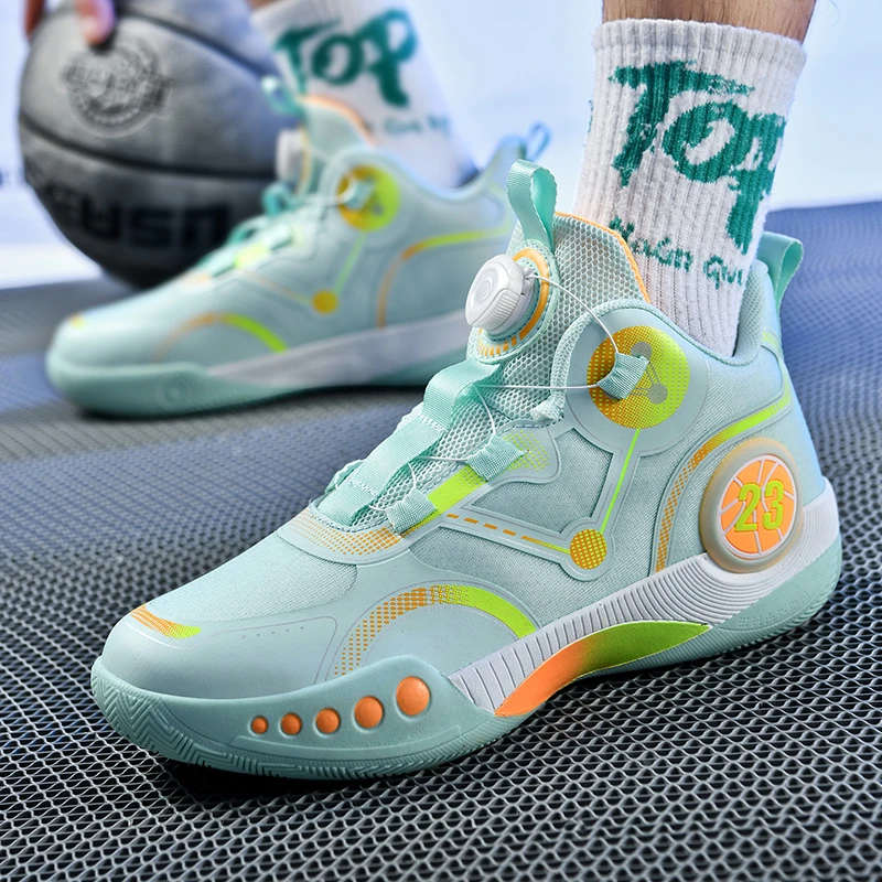 科比儿童篮球鞋男童专业全城音速11小学生球鞋夏季透气网面运动鞋