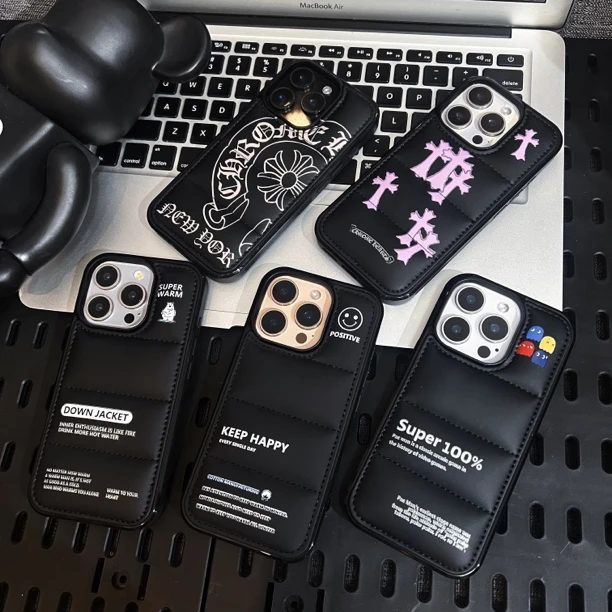 羽绒服个性苹果手机壳适用iphone15/16promax防摔时尚16pro手机壳