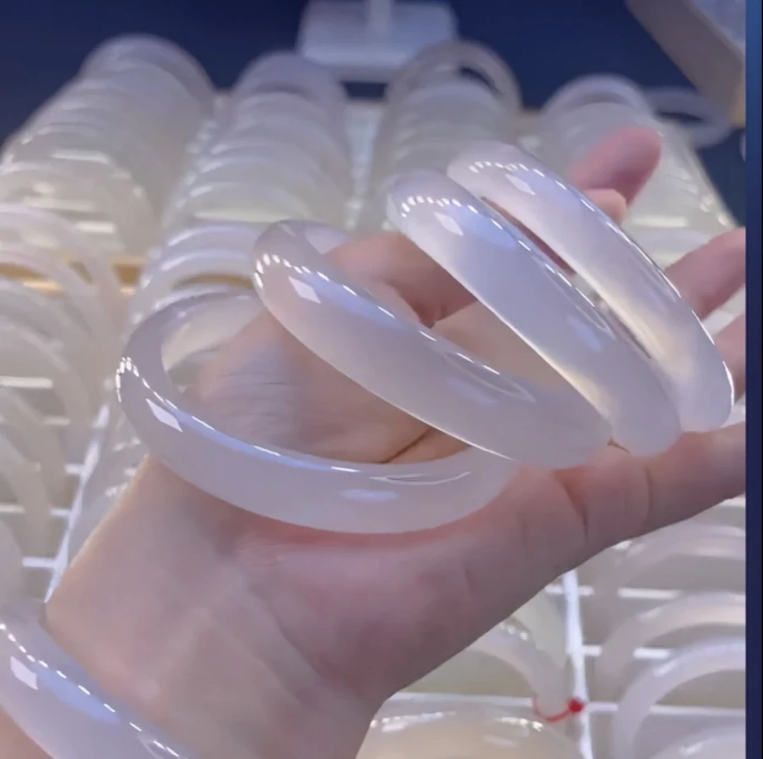 白月光荔枝冻玛瑙玉髓手镯（多样性发货  拍一发一）