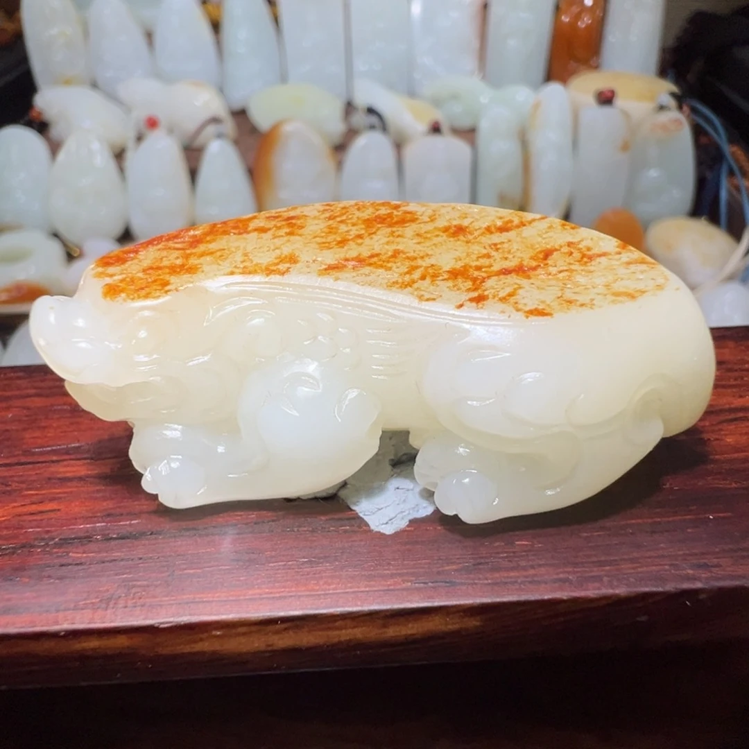 和田玉吊坠(不含链)未镶嵌
