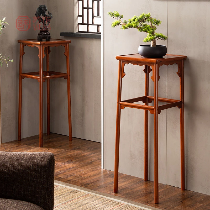 苏作诚品明式家具江南榉木宋式香几客厅花架