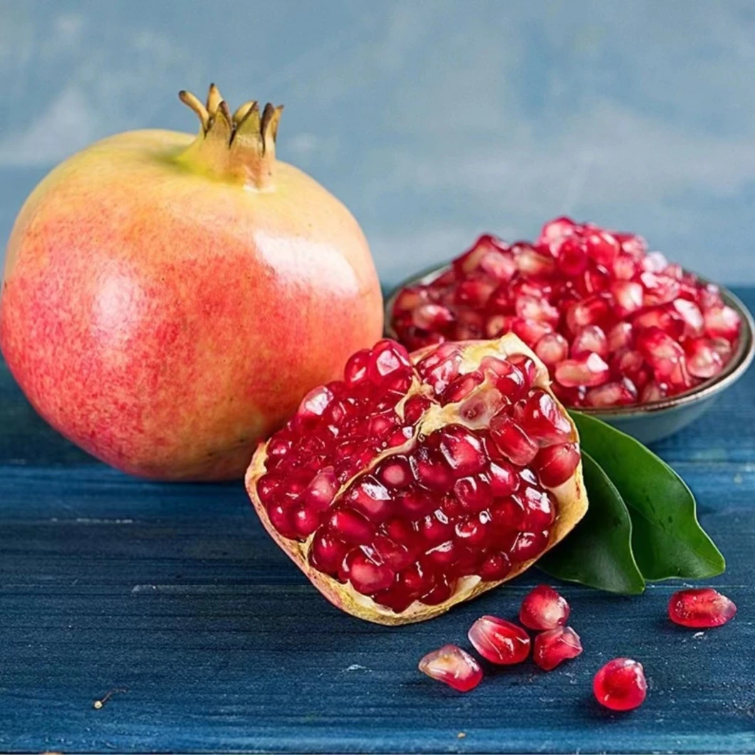 现摘现发清甜爆汁突尼斯软籽石榴皮薄肉多新鲜水果石榴3斤/5斤装