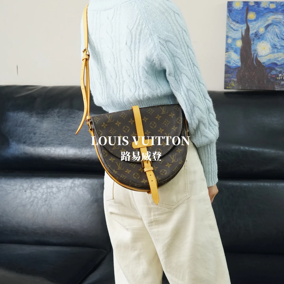 95新 LouisVuitton/路易威登 盾牌包（中）