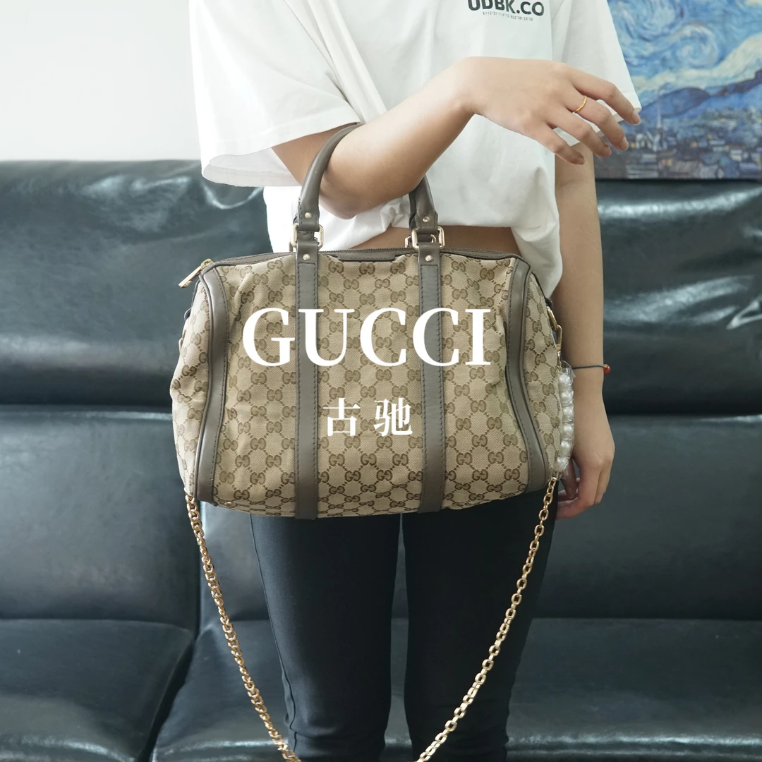 95新 GUCCI/古驰 老花斜挎包/FYYZ09720074/0074