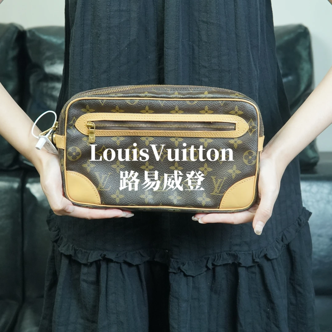 95新 LouisVuitton/路易威登 开口笑手拿包/JJ07212475/2475