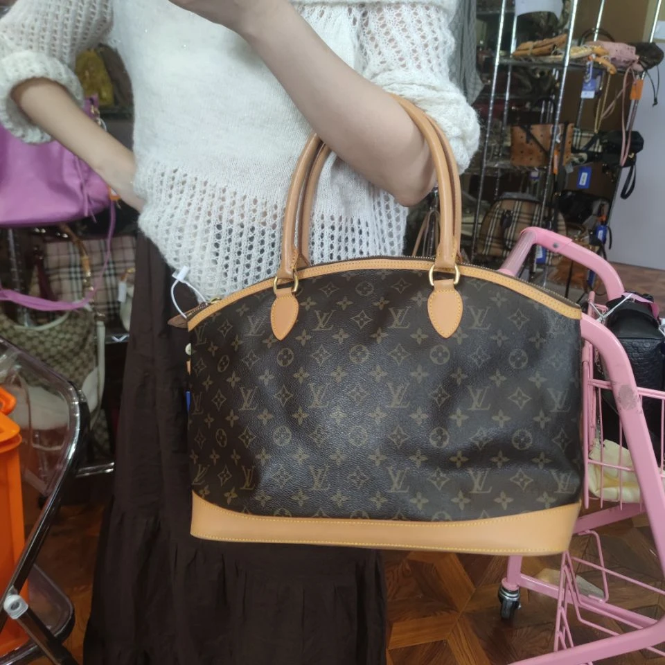 95新 LouisVuitton/路易威登 LOCKIT手提包/fyjz05704010/4010
