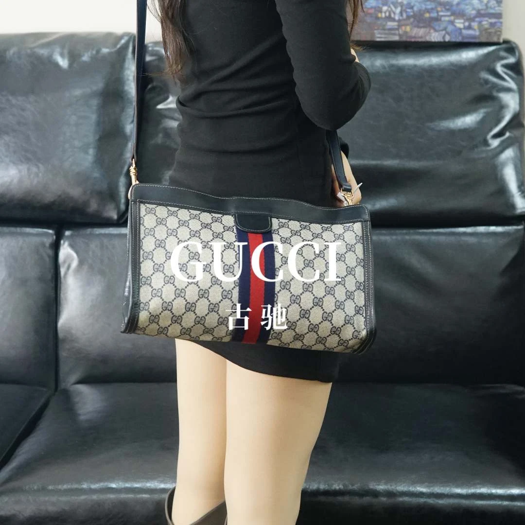 95新 GUCCI/古驰 老花单肩包/FYZG11230016/0016