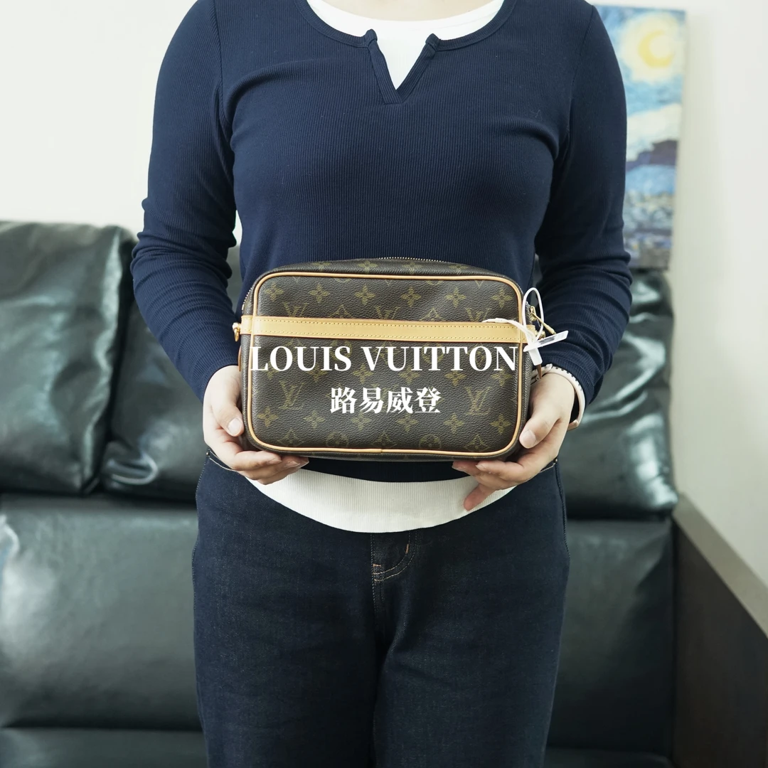 99新 LouisVuitton/路易威登 横版单层相机包/小号