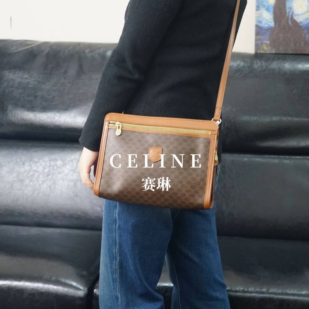 95新 Celine/思琳 老花单肩包/MX11509004/9004