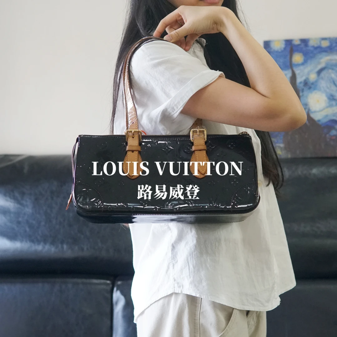 95新 LouisVuitton/路易威登 漆皮腋下包/ss07512029/2029
