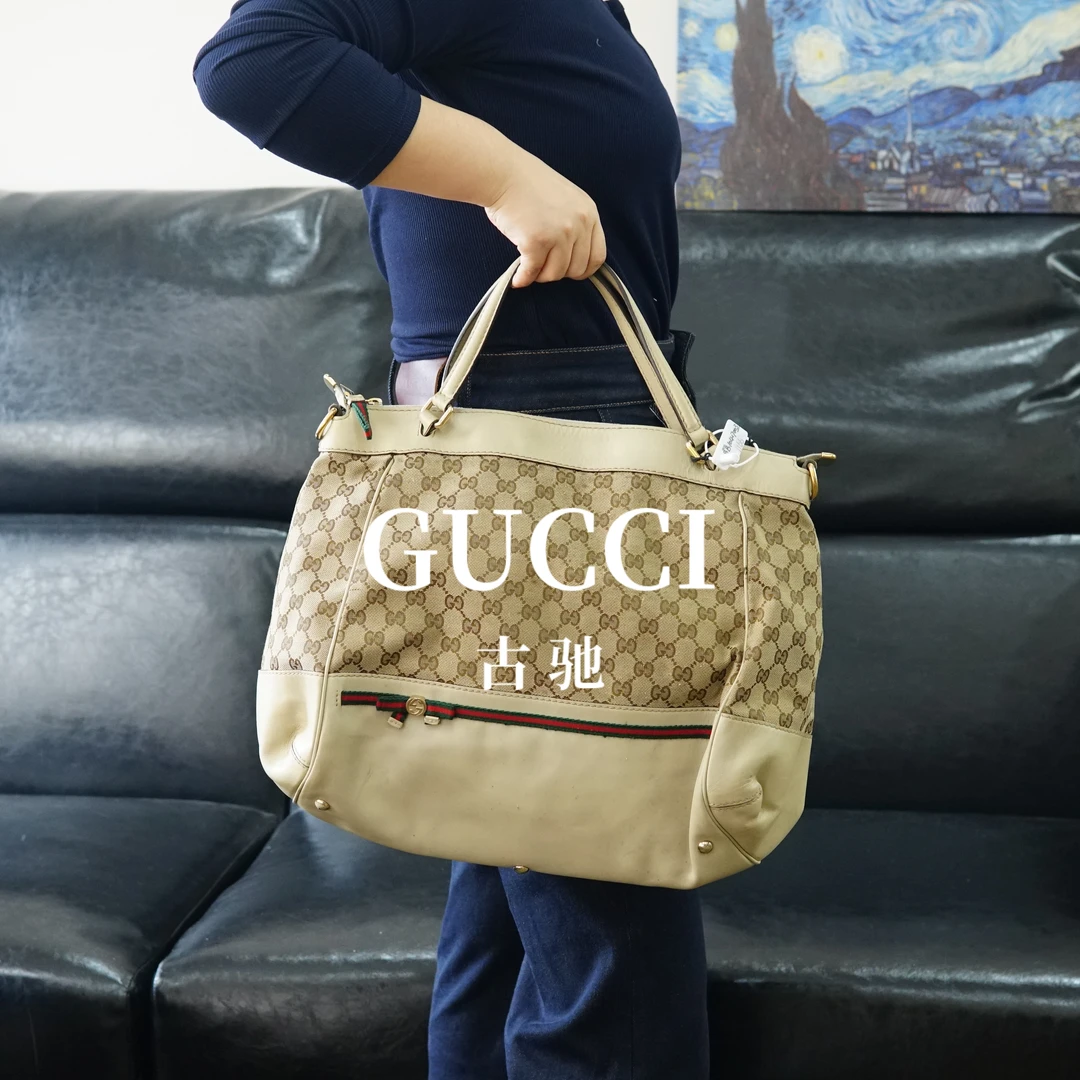 95新 GUCCI/古驰 老花单肩包/BB10417003/7003