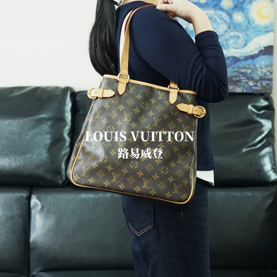 95新 LouisVuitton/路易威登 竖版南瓜托特包中