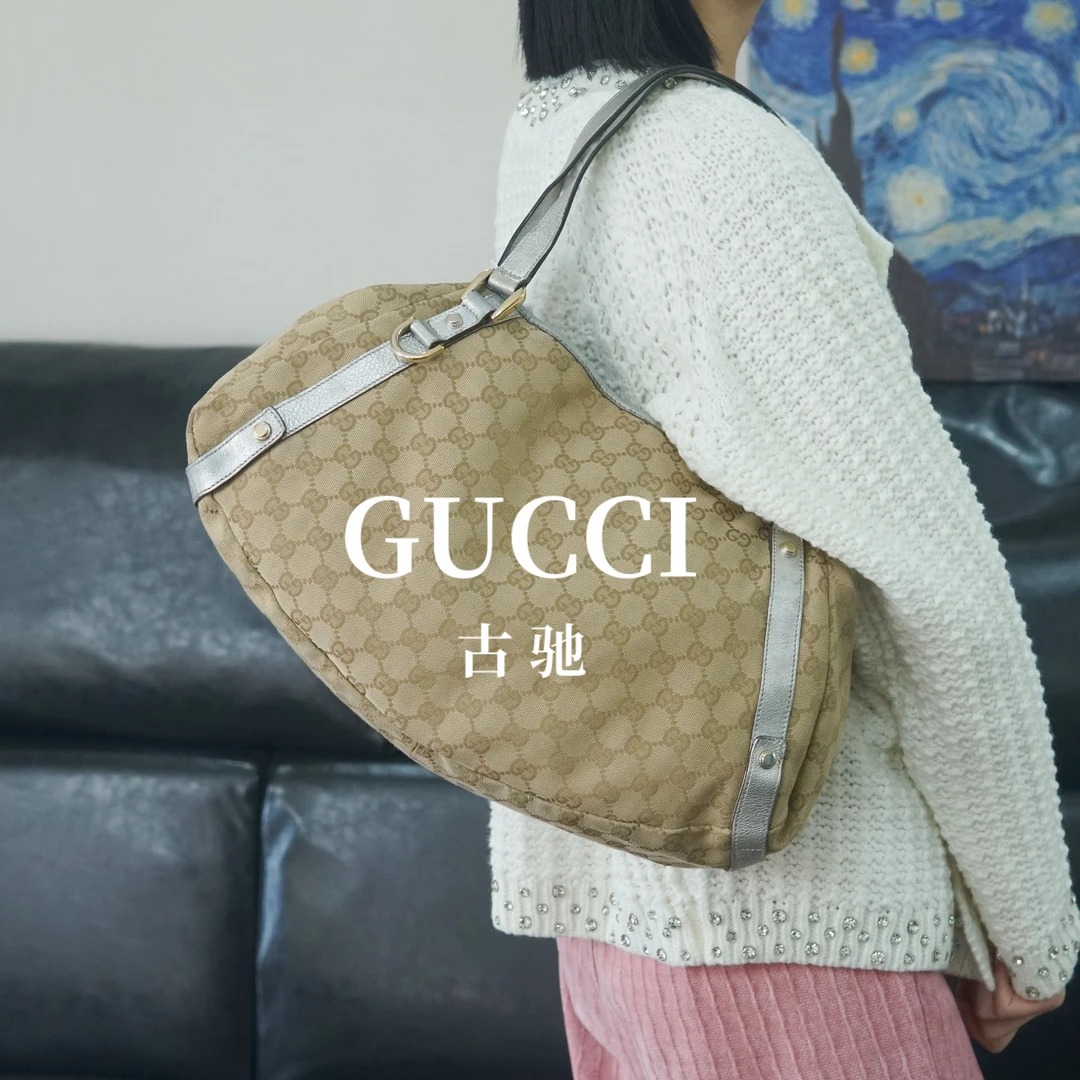 95新 GUCCI/古驰 老花单肩包/SP10614504/4504