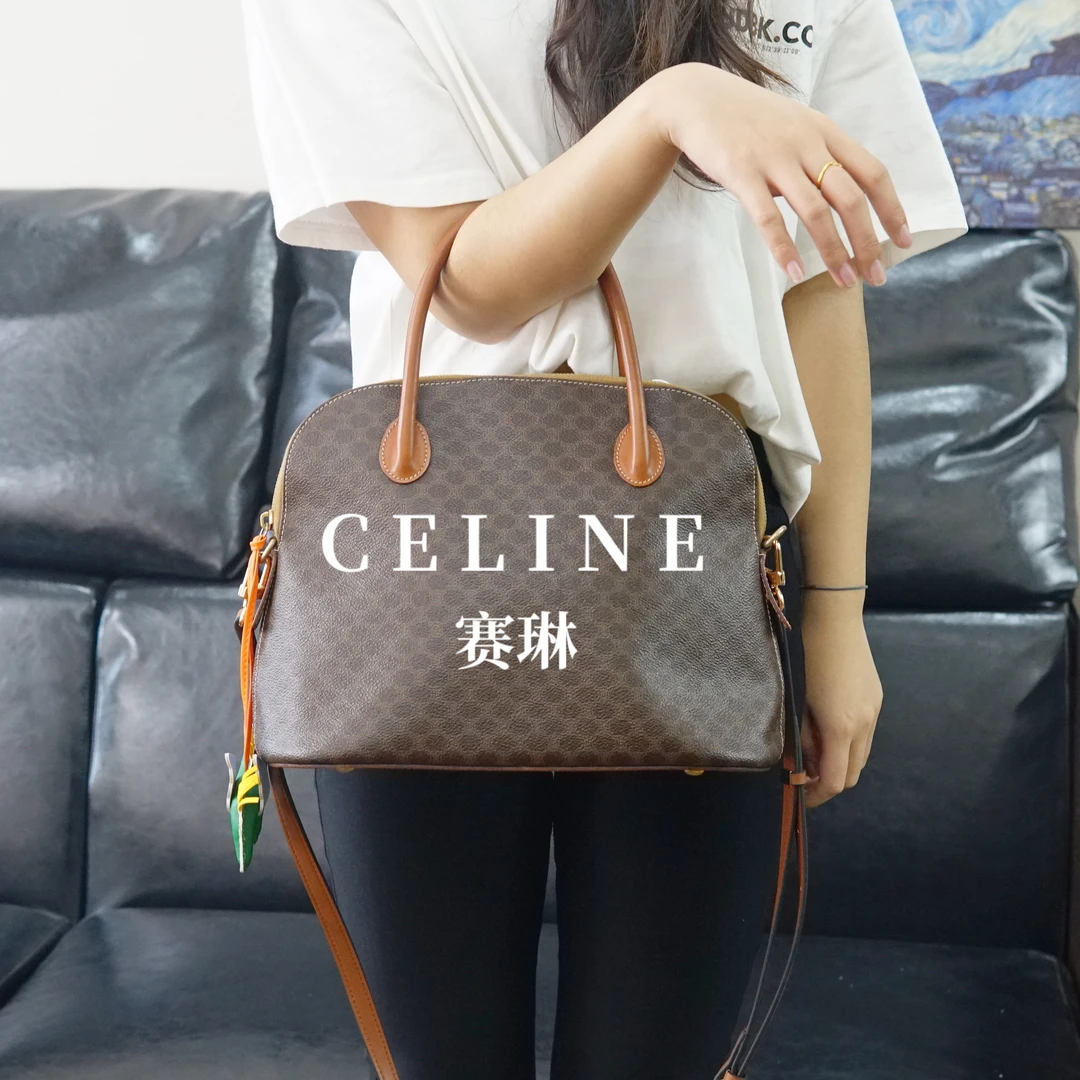 95新 Celine/思琳 思琳 老花贝壳包/ZG10528017/8017