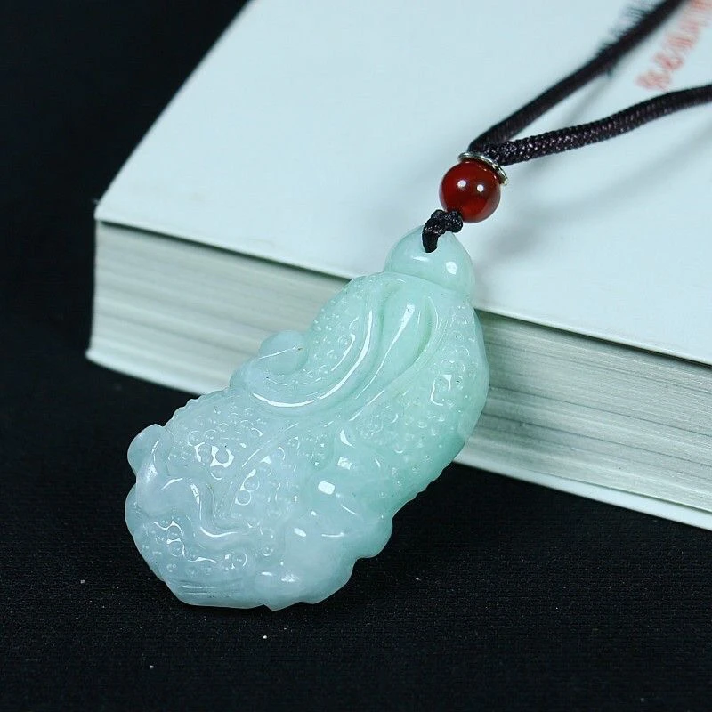 天然翡翠a货白菜吊坠天然A货（多样性发货拍一发一）