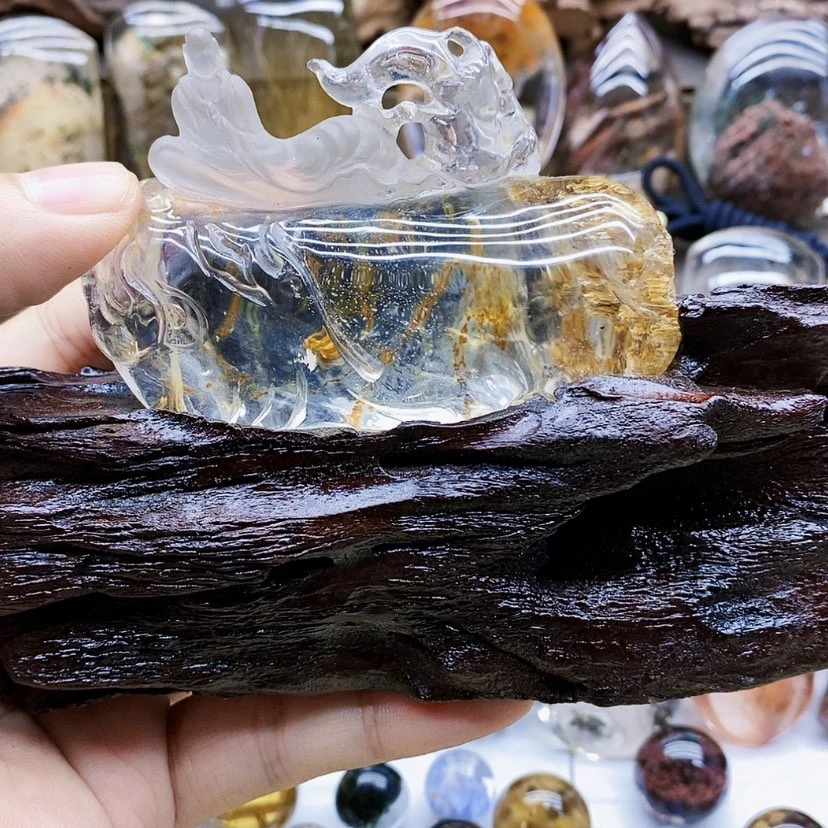 【闪购商品】水晶摆件未镶嵌和**七