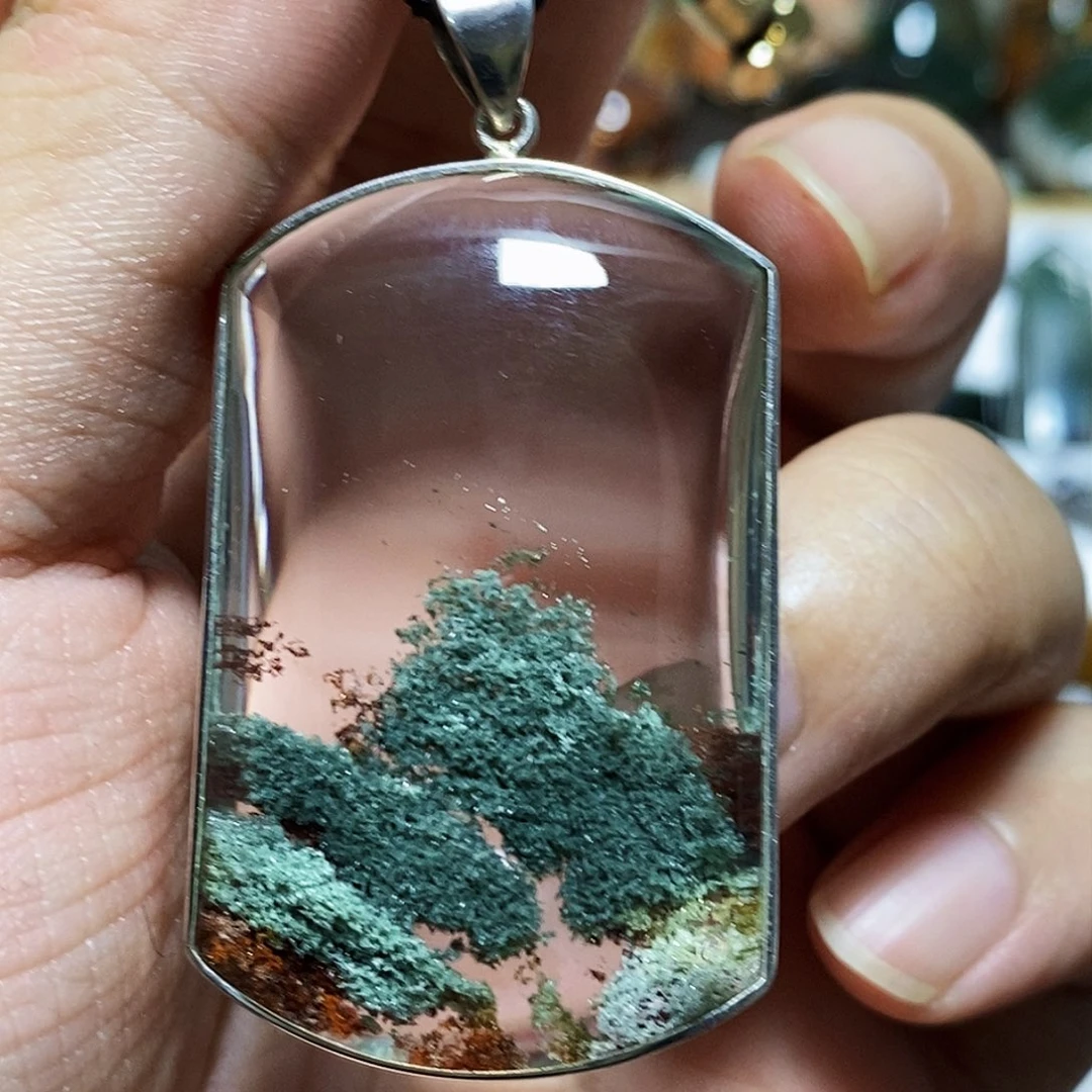 水晶吊坠未镶嵌混*吊坠