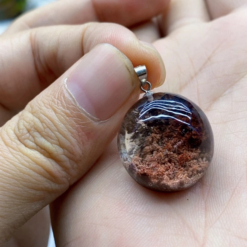【闪购商品】水晶吊坠银S925镶嵌