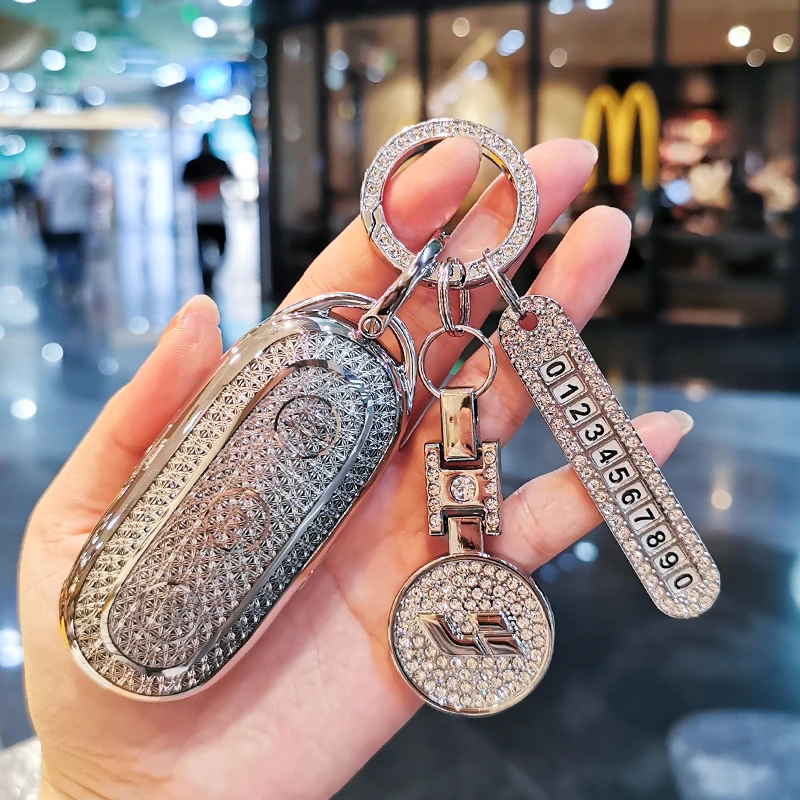 理想钥匙套L8壳L7专用理想one汽车22款l9max女mega个性i7高档男