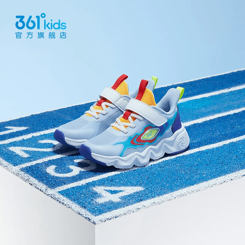 361°kids童鞋秋季男童休闲运动网面跑步鞋中小童软底鞋N72324581