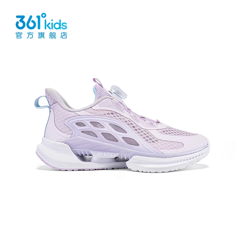 361°kids童鞋夏季透气网面跑步鞋女童舒适防滑运动鞋 K82423501