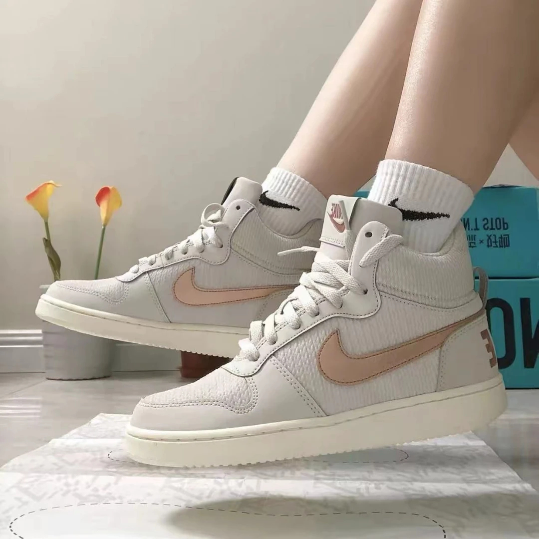 耐克Nike Court Borough Mid Prem 百搭潮流复古板鞋844907-003