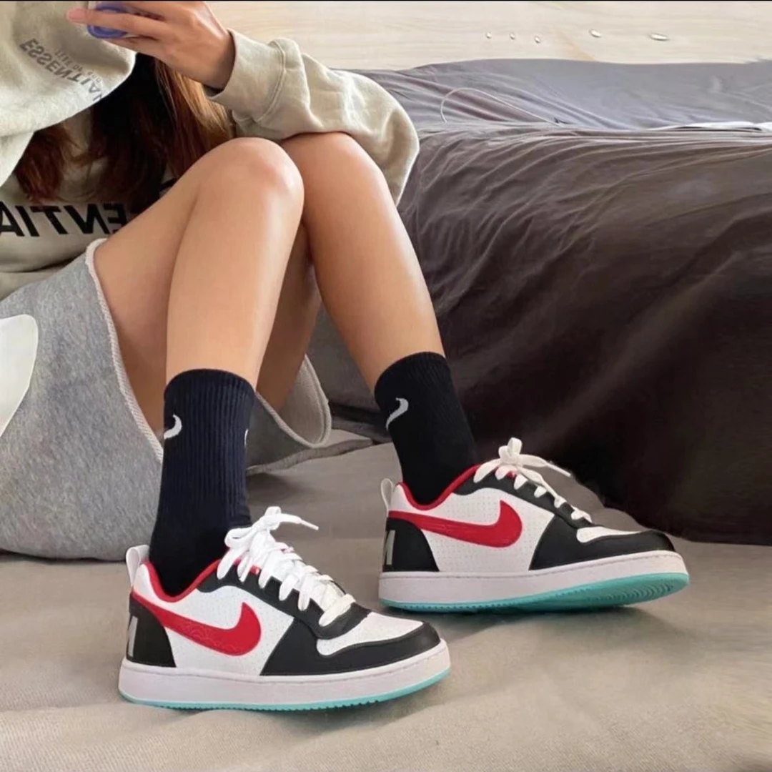 Nike/耐克COURT LOW春夏亲子款低帮轻便休闲经典板鞋 DQ5354-161
